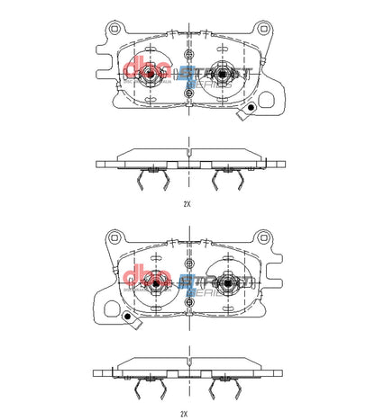 DBA Brake Pads Street Series | Front Axle — BP OPREMA I SERVIS d.o.o.