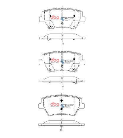 DBA Brake Pads Street Series | Rear Axle — BP OPREMA I SERVIS d.o.o.