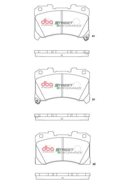 DBA Brake Pads Street Performance | Front Axle — BP OPREMA I SERVIS d.o.o.