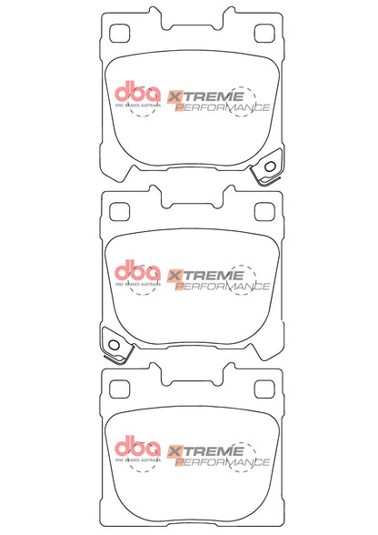 DBA Brake Pads Xtreme Performance | Rear Axle — BP OPREMA I SERVIS d.o.o.