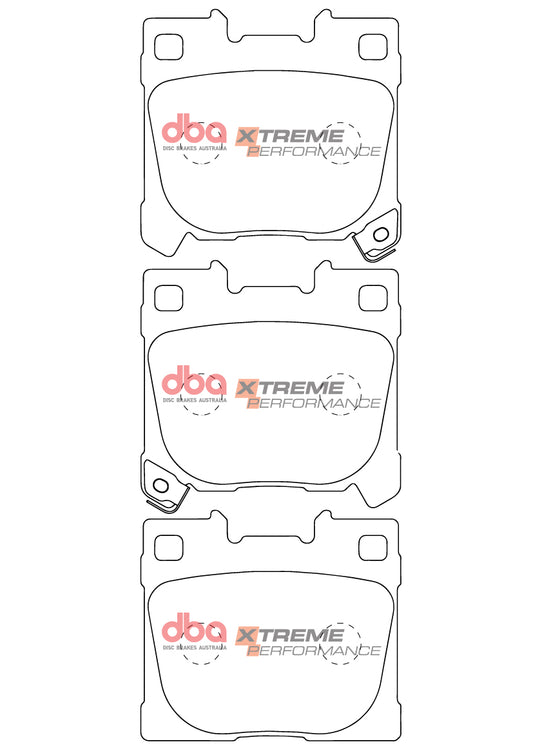 DBA Brake Pads Xtreme Performance | Rear Axle — BP OPREMA I SERVIS d.o.o.
