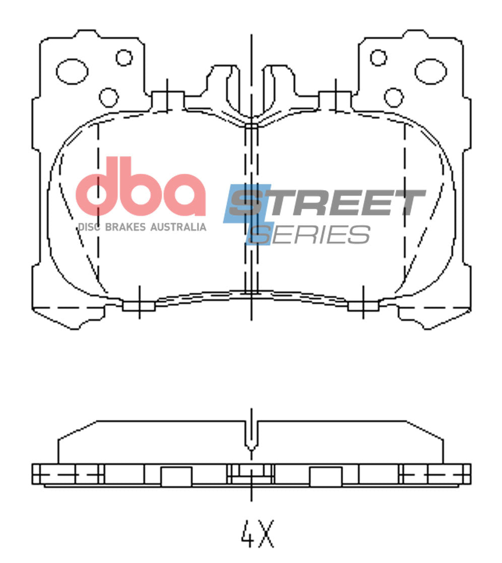 DBA Brake Pads Street Series | Rear Axle — BP OPREMA I SERVIS d.o.o.