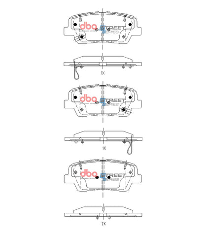 DBA Brake Pads Street Series | Rear Axle — BP OPREMA I SERVIS d.o.o.
