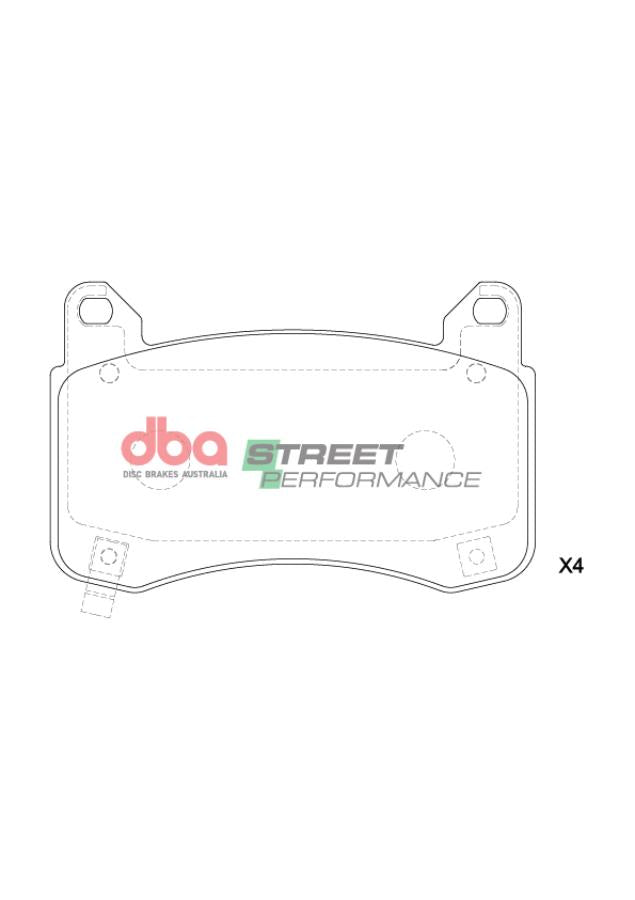 DBA Brake Pads Street Performance | Front Axle — BP OPREMA I SERVIS d.o.o.
