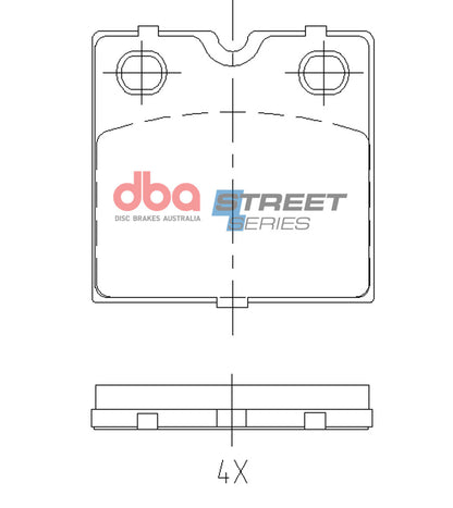 DBA Brake Pads Street Series — BP OPREMA I SERVIS d.o.o.