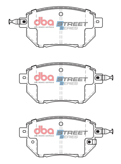 DBA Brake Pads Street Series Ceramic | Front Axle — BP OPREMA I SERVIS d.o.o.