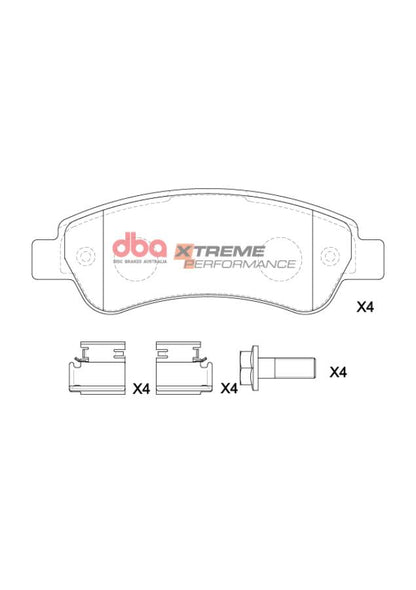 DBA Brake Pads Xtreme Performance | Rear Axle — BP OPREMA I SERVIS d.o.o.