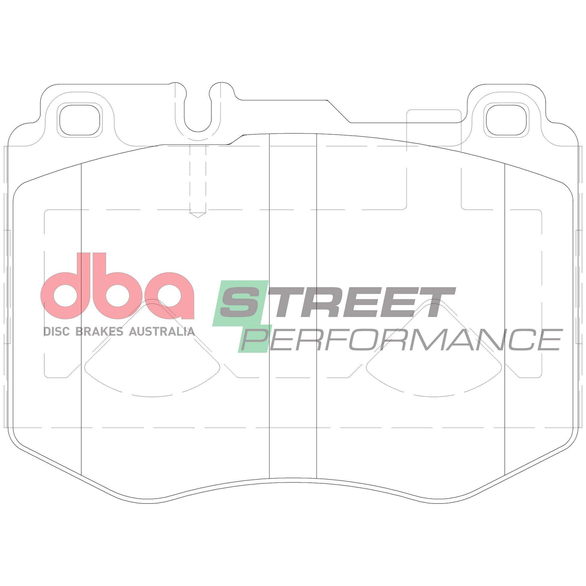 DBA Brake Pads Street Performance | Front Axle — BP OPREMA I SERVIS d.o.o.