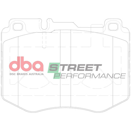DBA Brake Pads Street Performance | Front Axle — BP OPREMA I SERVIS d.o.o.
