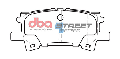 DBA Brake Pads Street Series Ceramic | Rear Axle — BP OPREMA I SERVIS d.o.o.