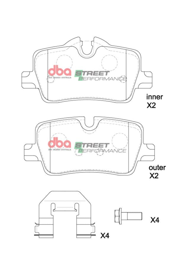 DBA Brake Pads Street Performance | Rear Axle — BP OPREMA I SERVIS d.o.o.