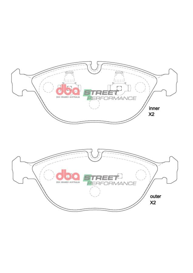 DBA Brake Pads Street Performance | Front Axle — BP OPREMA I SERVIS d.o.o.