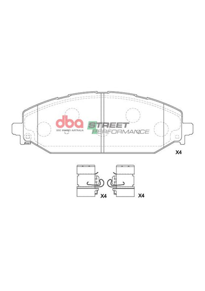 DBA Brake Pads Street Performance | Front Axle — BP OPREMA I SERVIS d.o.o.