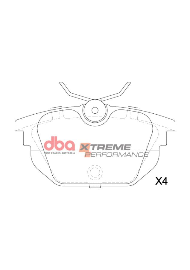DBA Brake Pads Xtreme Performance | Rear Axle — BP OPREMA I SERVIS d.o.o.