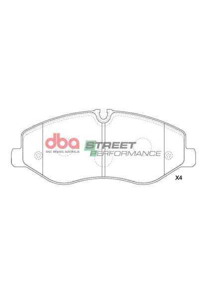 DBA Brake Pads Street Performance | Front Axle — BP OPREMA I SERVIS d.o.o.