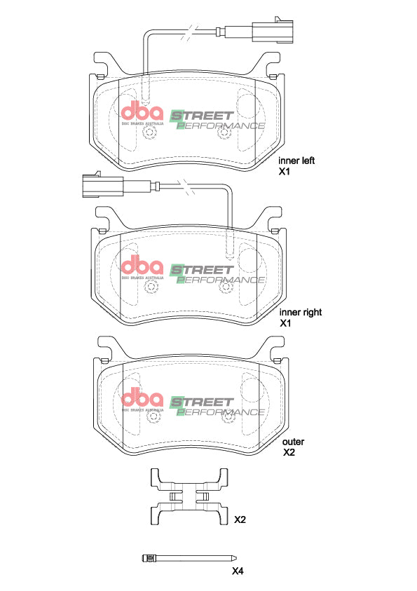DBA Brake Pads Street Performance — BP OPREMA I SERVIS d.o.o.
