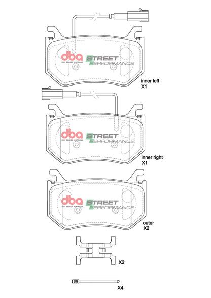 DBA Brake Pads Street Performance — BP OPREMA I SERVIS d.o.o.