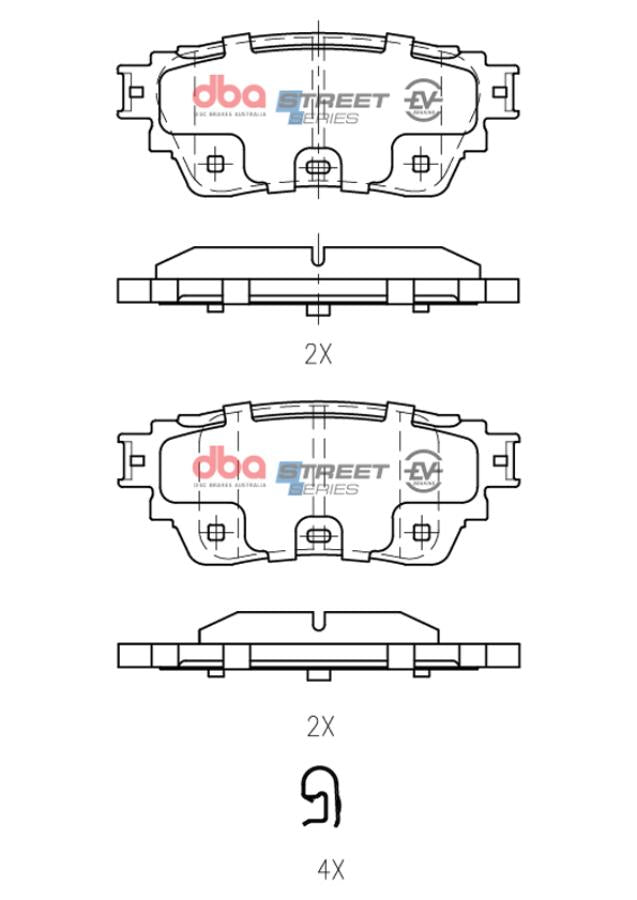 DBA Brake Pads Street Series — BP OPREMA I SERVIS d.o.o.