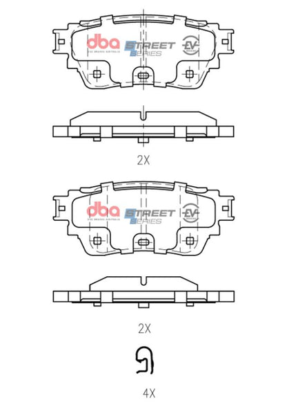 DBA Brake Pads Street Series — BP OPREMA I SERVIS d.o.o.