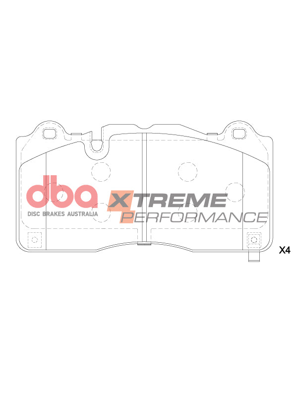 DBA Brake Pads Xtreme Performance | Front Axle — BP OPREMA I SERVIS d.o.o.