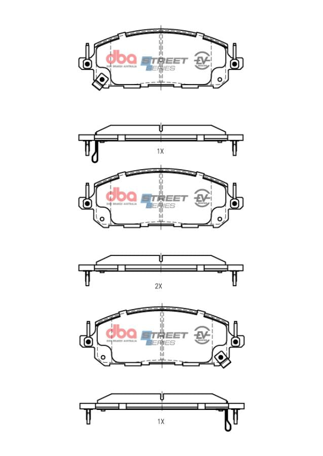 DBA Brake Pads Street Series — BP OPREMA I SERVIS d.o.o.