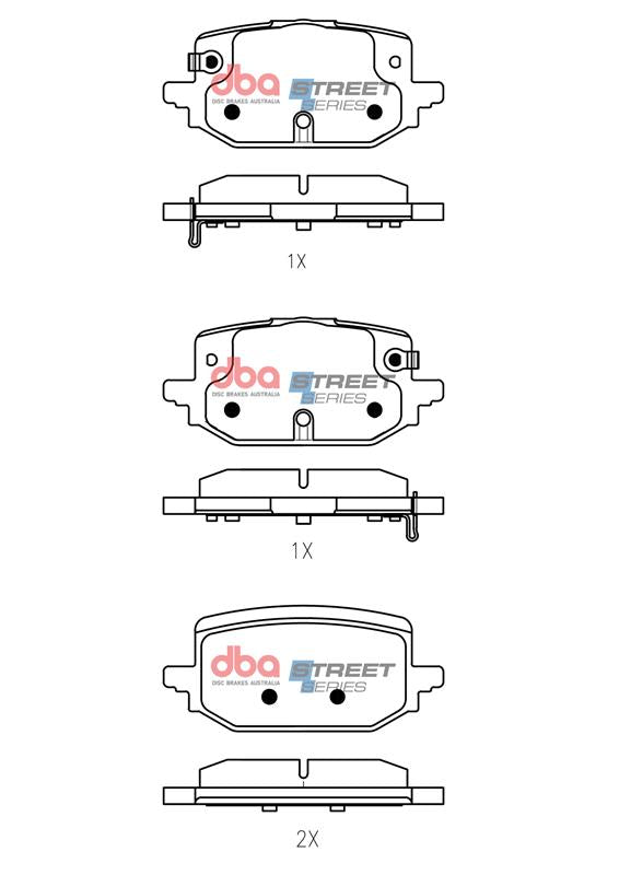DBA Brake Pads Street Performance | Rear Axle — BP OPREMA I SERVIS d.o.o.