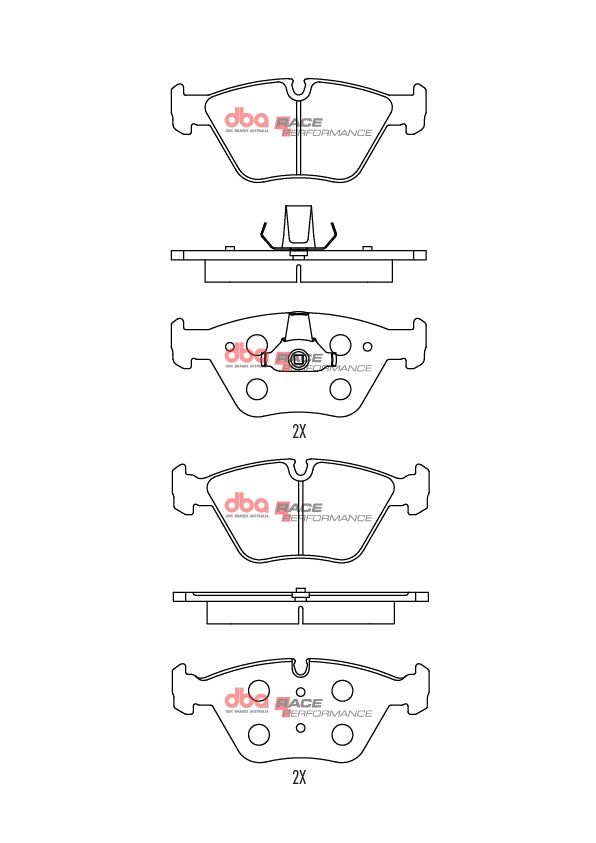 DBA Brake Pads Race Performance — BP OPREMA I SERVIS d.o.o.