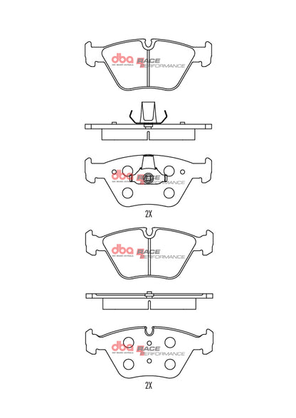 DBA Brake Pads Race Performance — BP OPREMA I SERVIS d.o.o.