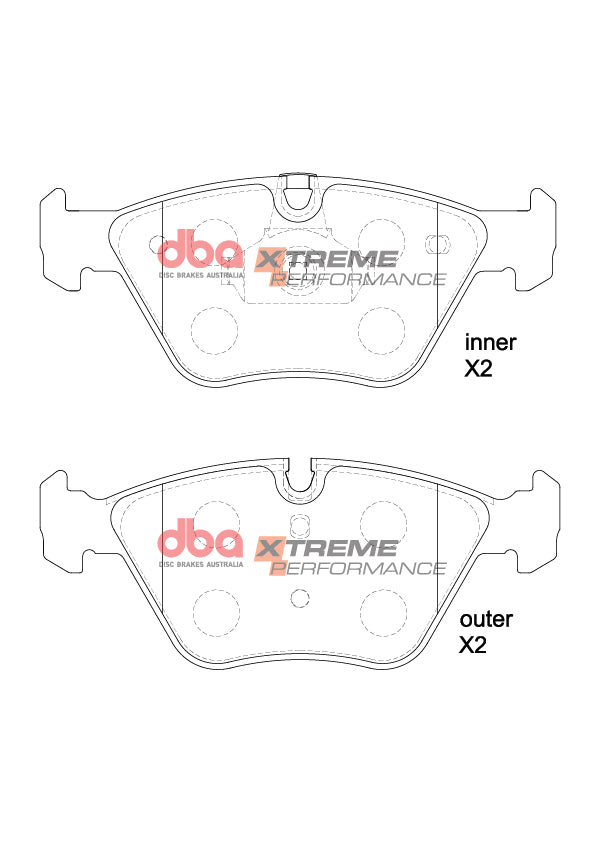 DBA Brake Pads Xtreme Performance | Front Axle — BP OPREMA I SERVIS d.o.o.