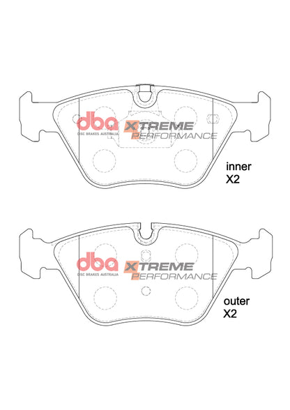 DBA Brake Pads Xtreme Performance | Front Axle — BP OPREMA I SERVIS d.o.o.