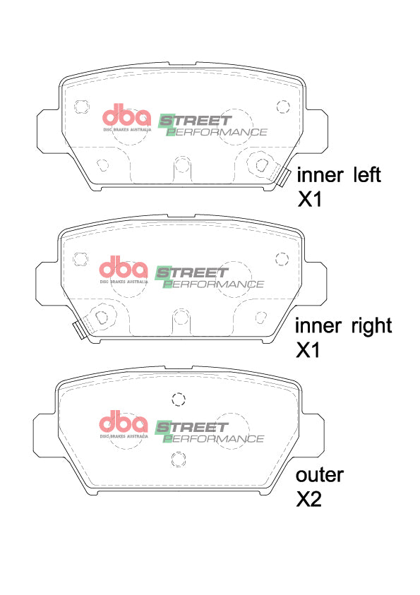 DBA Brake Pads Street Performance | Rear Axle — BP OPREMA I SERVIS d.o.o.