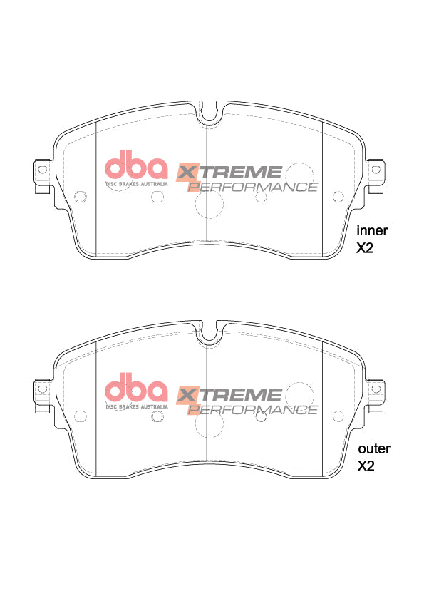 DBA Brake Pads Xtreme Performance | Front Axle — BP OPREMA I SERVIS d.o.o.