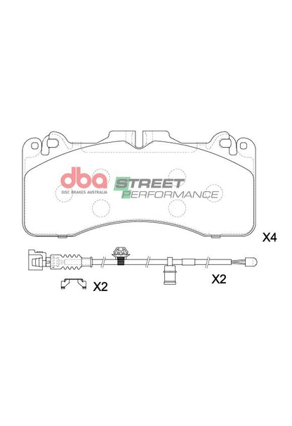 DBA Brake Pads Street Performance | Front Axle — BP OPREMA I SERVIS d.o.o.
