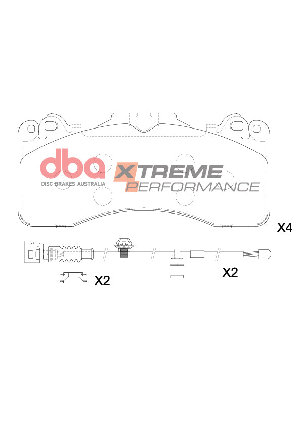 DBA Brake Pads Xtreme Performance | Front Axle — BP OPREMA I SERVIS d.o.o.
