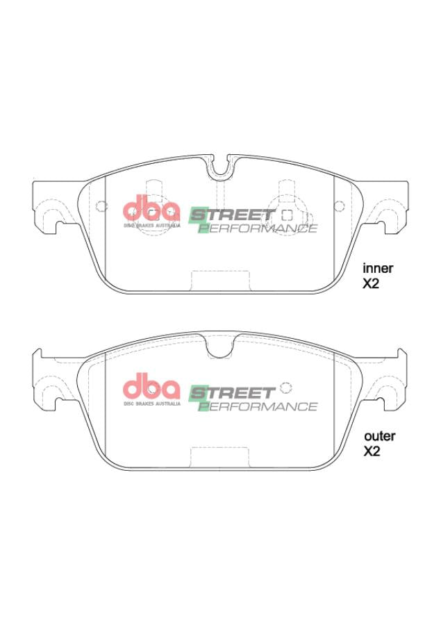 DBA Brake Pads Street Performance — BP OPREMA I SERVIS d.o.o.