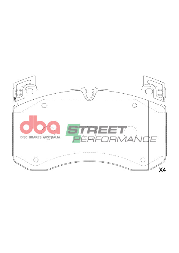 DBA Brake Pads Street Performance | Front Axle — BP OPREMA I SERVIS d.o.o.
