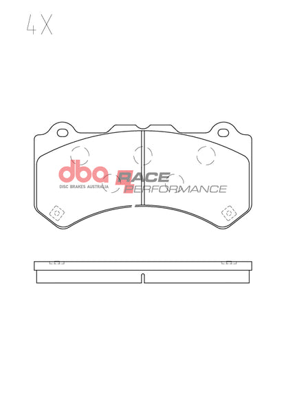 DBA Brake Pads Race Performance — BP OPREMA I SERVIS d.o.o.