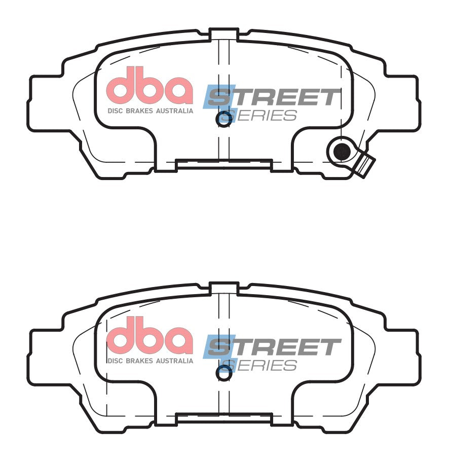 DBA Brake Pads Street Series Ceramic | Rear Axle — BP OPREMA I SERVIS d.o.o.