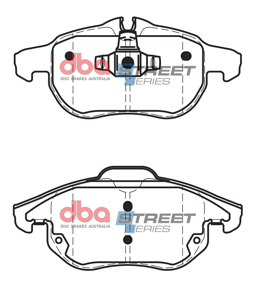 DBA Brake Pads Street Series Ceramic | Front Axle — BP OPREMA I SERVIS d.o.o.