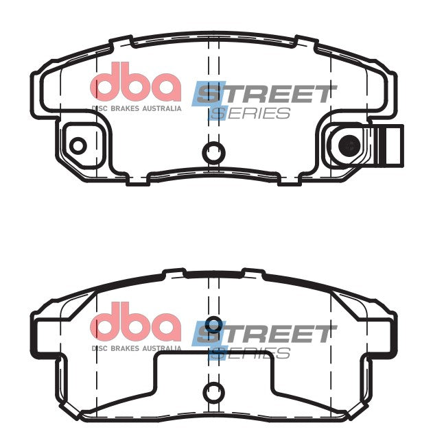 DBA Brake Pads Street Series Ceramic | Rear Axle — BP OPREMA I SERVIS d.o.o.