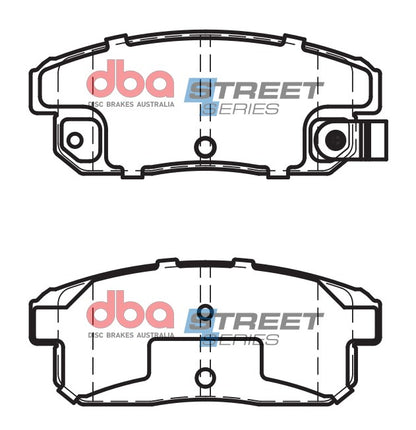DBA Brake Pads Street Series Ceramic | Rear Axle — BP OPREMA I SERVIS d.o.o.