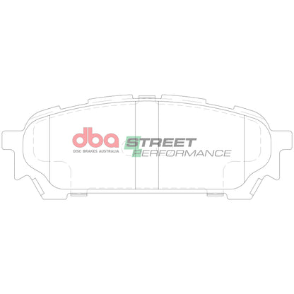 DBA Brake Pads Street Performance | Rear Axle — BP OPREMA I SERVIS d.o.o.