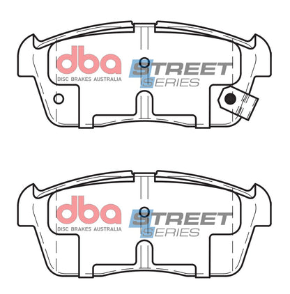 DBA Brake Pads Street Series Ceramic | Front Axle — BP OPREMA I SERVIS d.o.o.