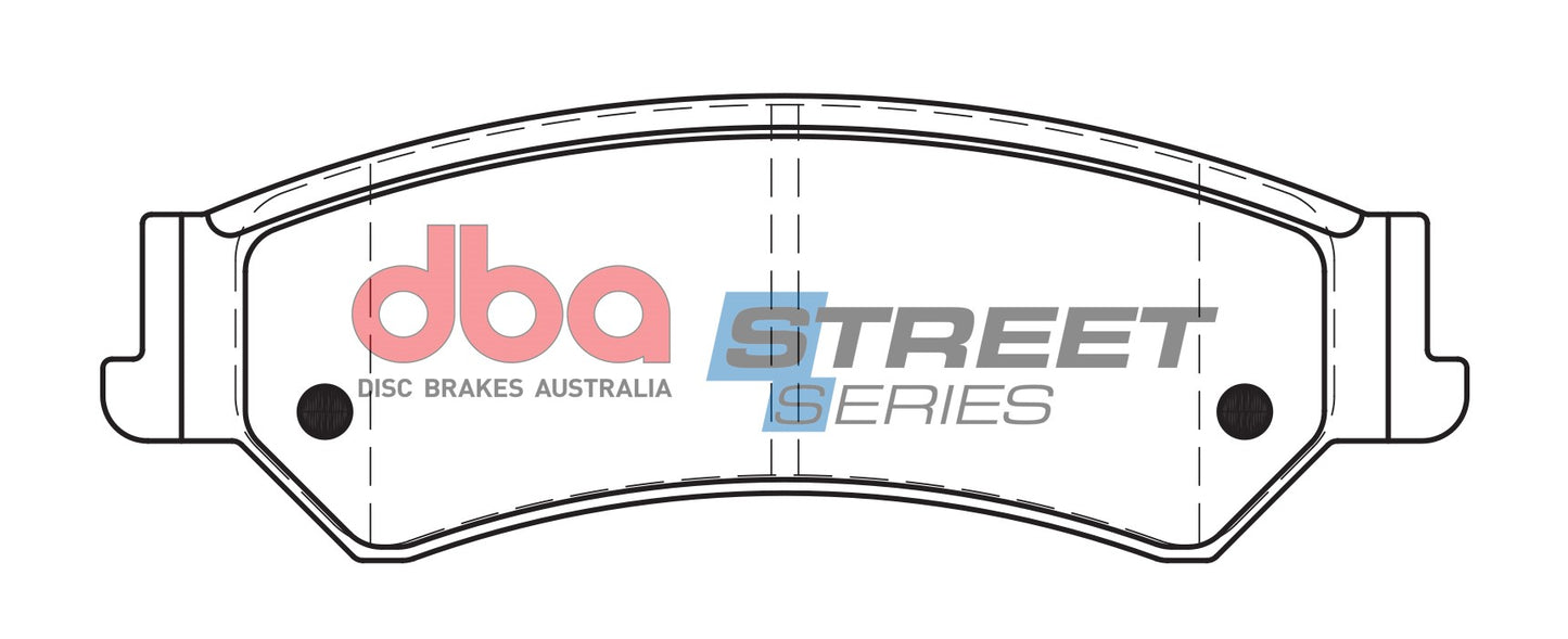 DBA Brake Pads Street Series Ceramic | Rear Axle — BP OPREMA I SERVIS d.o.o.