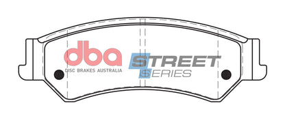 DBA Brake Pads Street Series Ceramic | Rear Axle — BP OPREMA I SERVIS d.o.o.