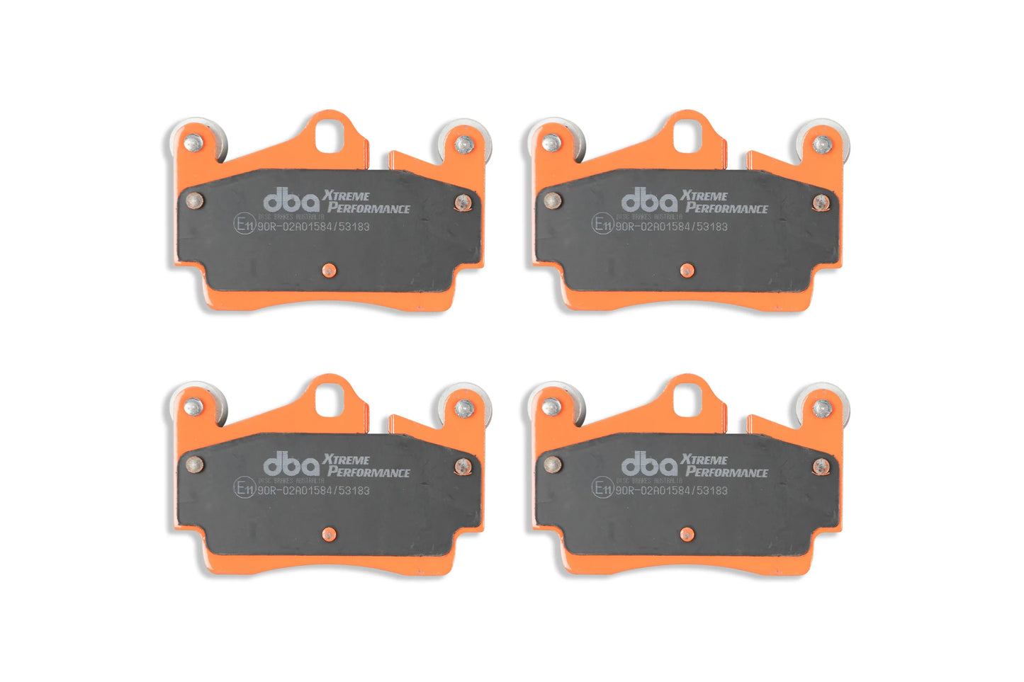 DBA Brake Kit - 4000 Series T3 Slotted & Xtreme Performance Brake Pads (2x DBA42245S + DB1677XP) — BP OPREMA I SERVIS d.o.o.