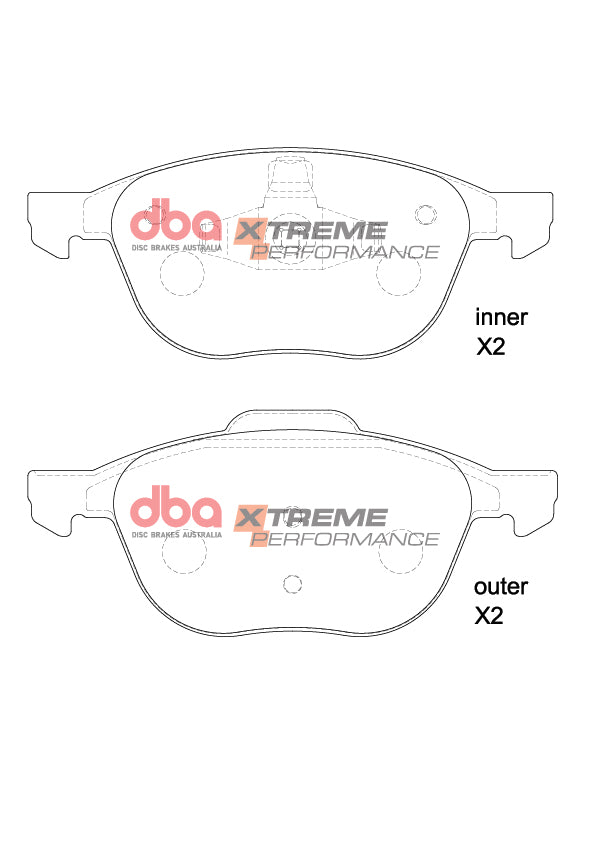 DBA Brake Pads Xtreme Performance | Front Axle — BP OPREMA I SERVIS d.o.o.