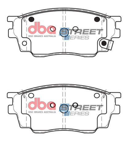 DBA Brake Pads Street Series Ceramic | Front Axle — BP OPREMA I SERVIS d.o.o.