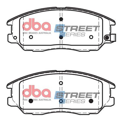 DBA Brake Pads Street Series Ceramic | Front Axle — BP OPREMA I SERVIS d.o.o.