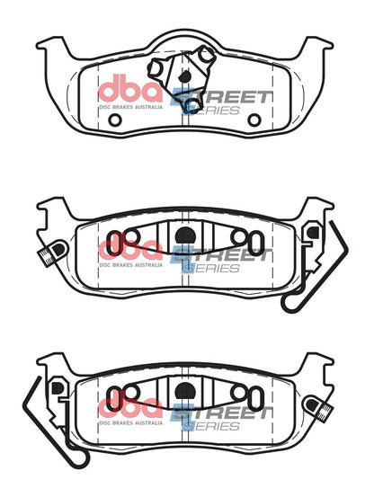 DBA Brake Pads Street Series Ceramic | Rear Axle — BP OPREMA I SERVIS d.o.o.